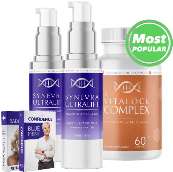 2 serums + 1 VitaLock Synevra UltraLift package