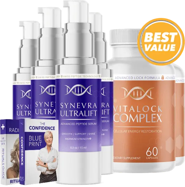 4 serums + 2 VitaLock Synevra UltraLift package